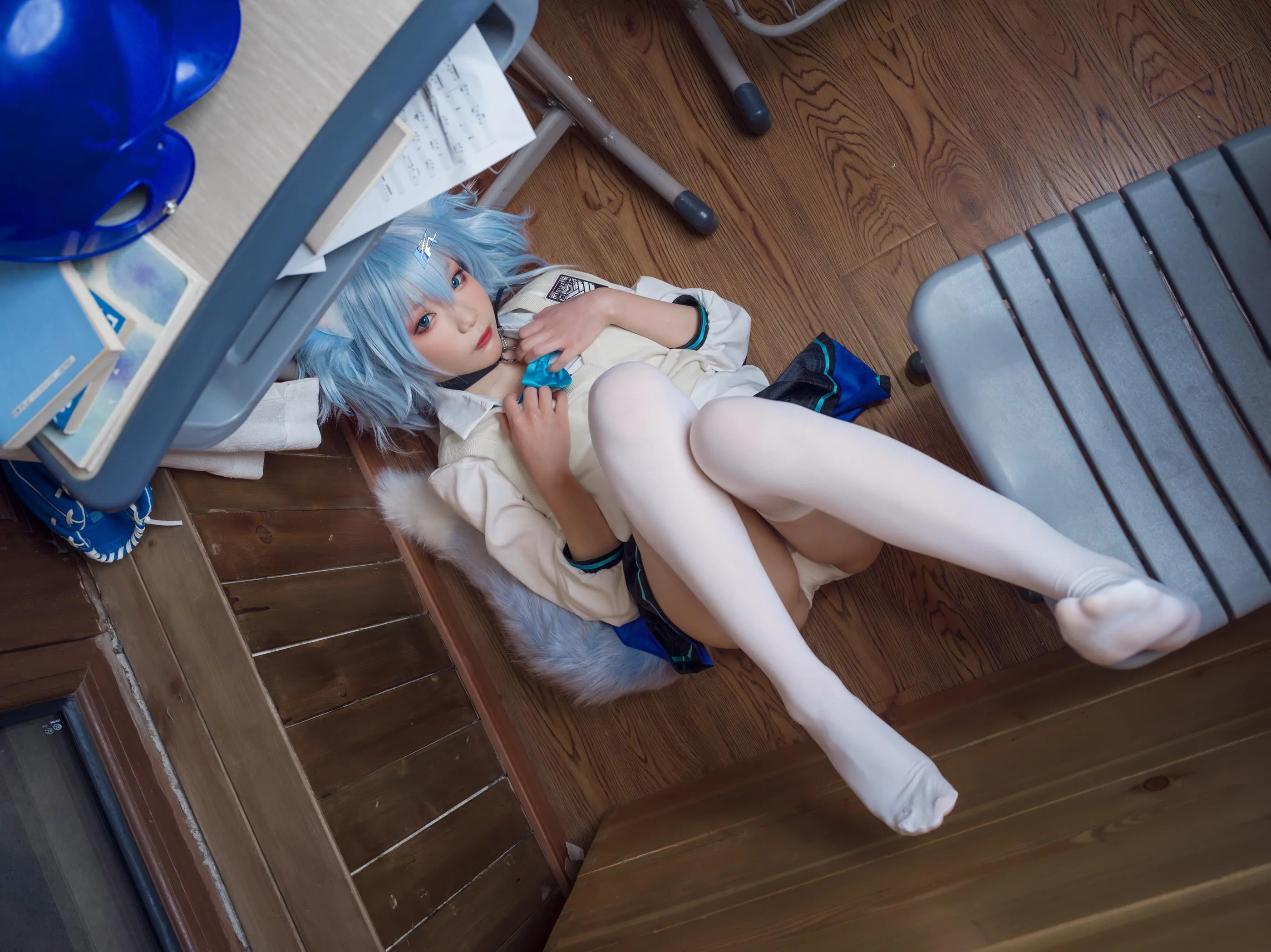 王胖胖u – NO.013 PA15校服 [38P]插图3